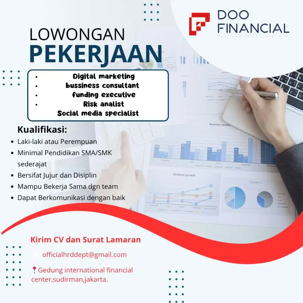 Lowongan Kerja Staff Kantor