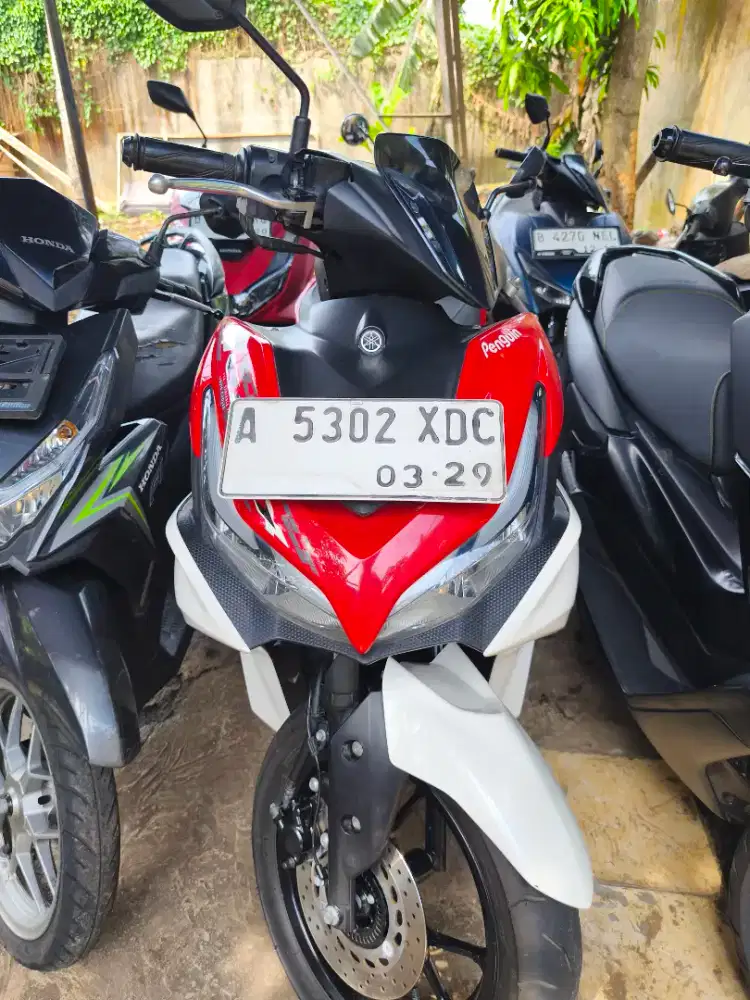 JUAL YAMAHA AEROX ALL NEW 2024 km 29 rb