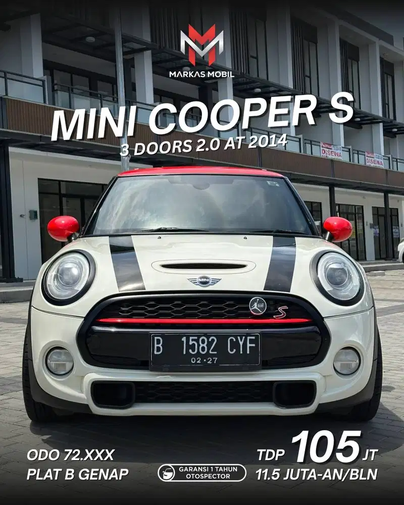 Mini Cooper S 3 Doors 2.0 AT 2014