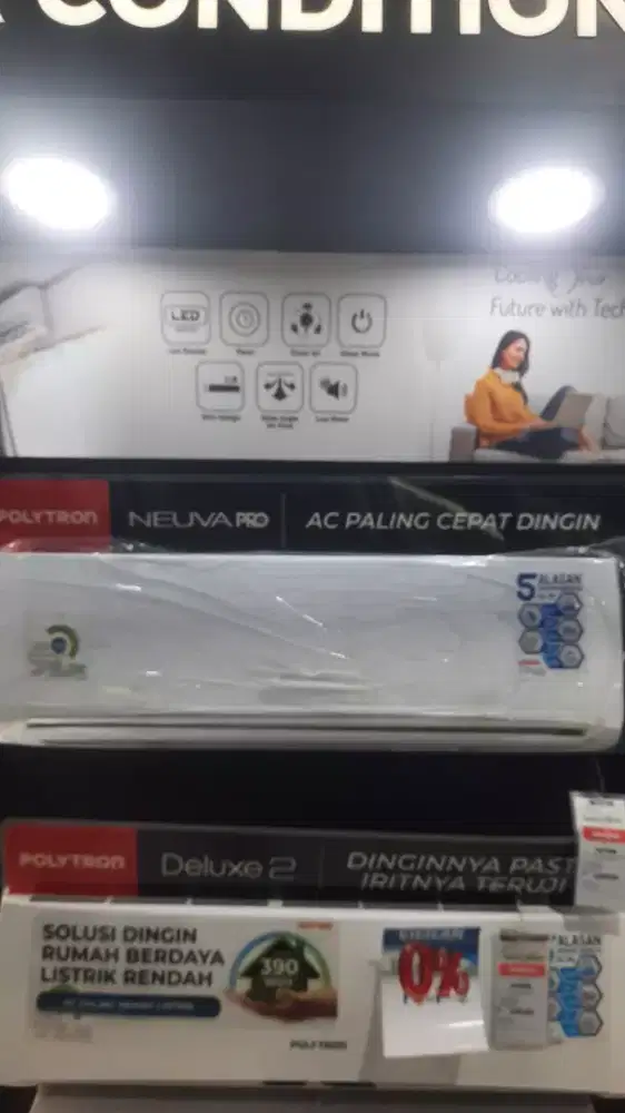 POLYTRON SPLIT AC STD 1PK PAC 09VH MTR+INST