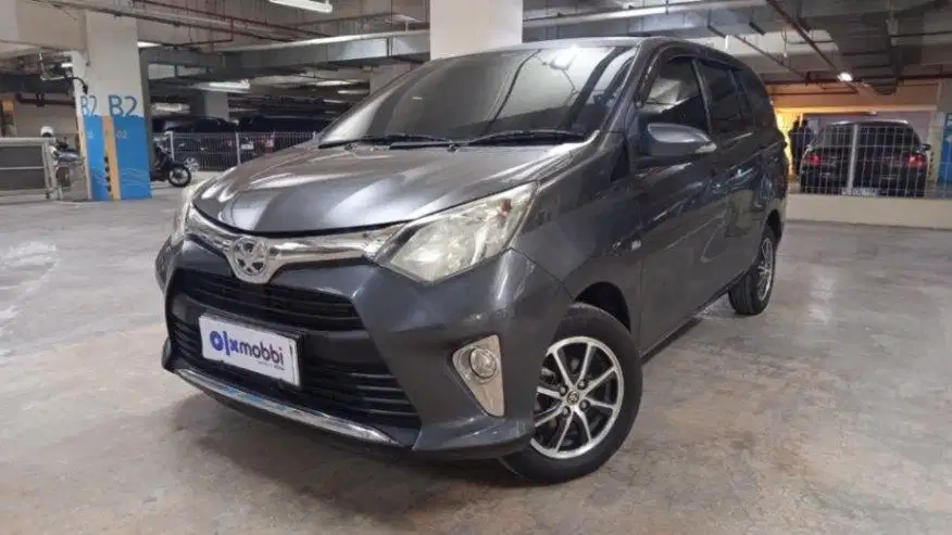 KM Rendah Toyota Calya  1.2 G Bensin-MT 2018 Abu