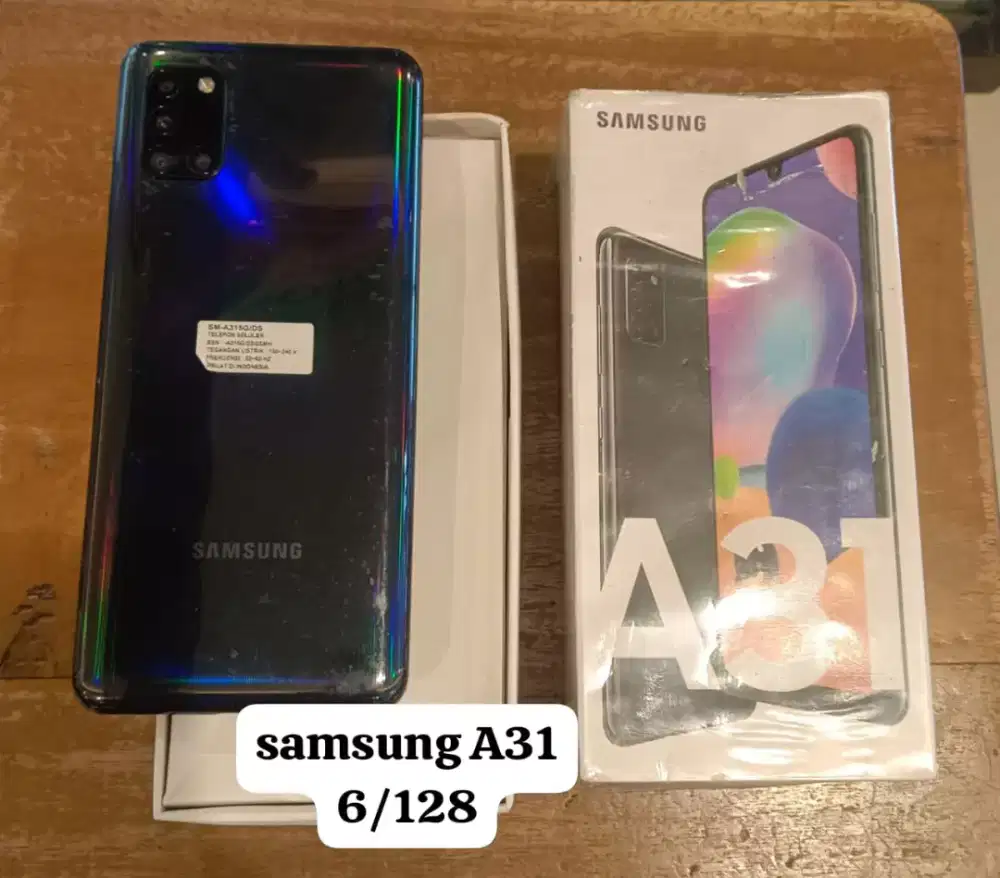 Second samsung a31 6/128 black