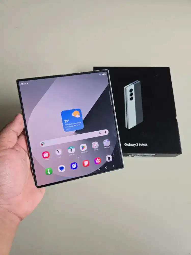 Samsung Z Fold 6 512gb 5G White SEIN Resmi Fullset Murah Ada Minus