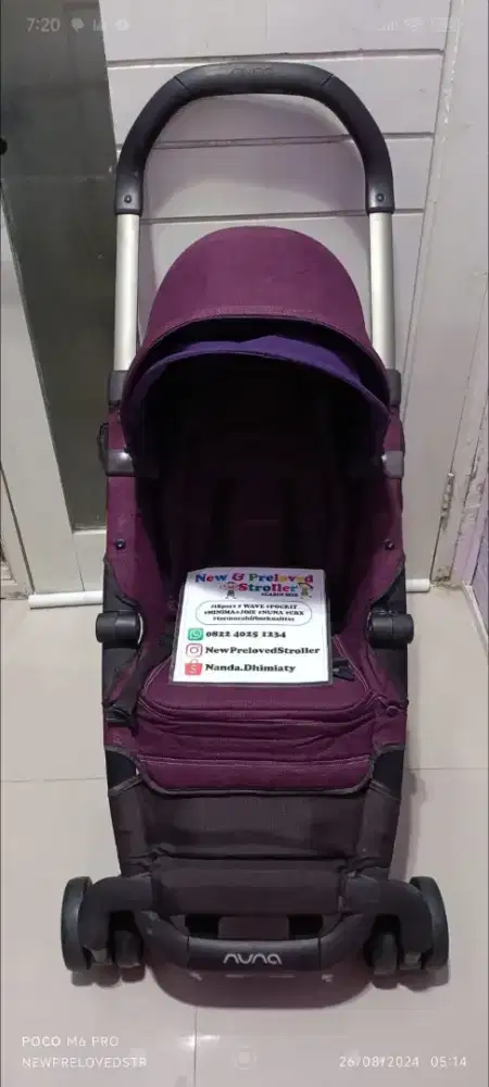 stroller isport pockit joie nuna minima