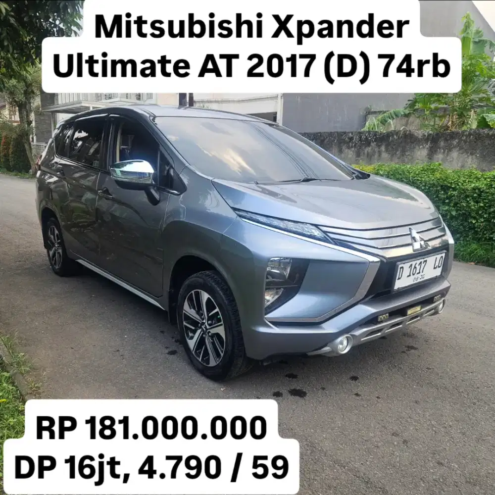 Antik KM 70rban.. Mitsubishi Xpander Ultimate 2017 AT (D)