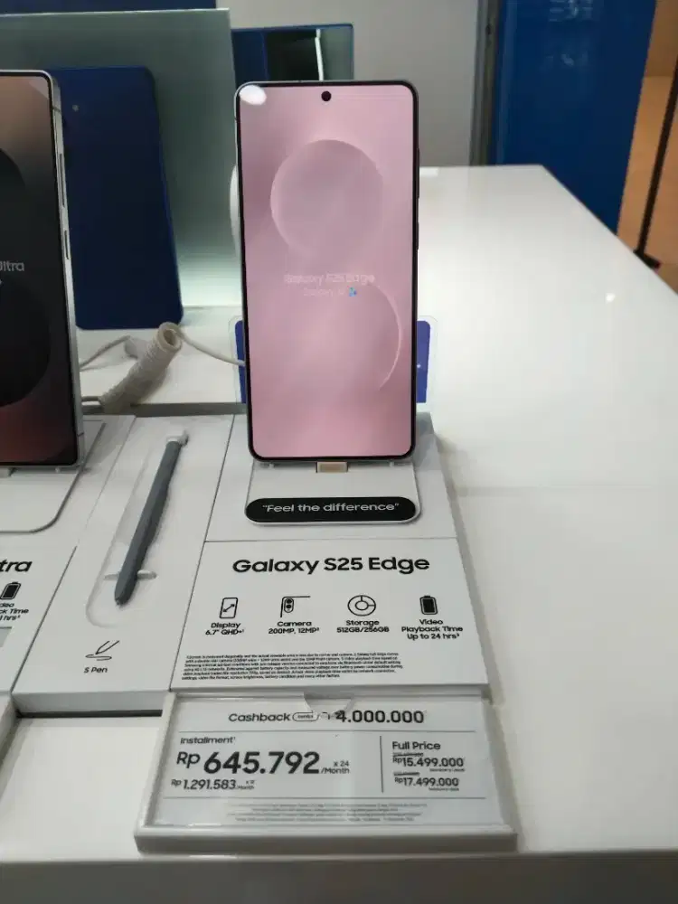 Samsung Galaxy S25 Edge RAM 12/512GB