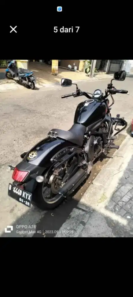 Dijual cepat Kawasaki Vulcan 650S thn 2015