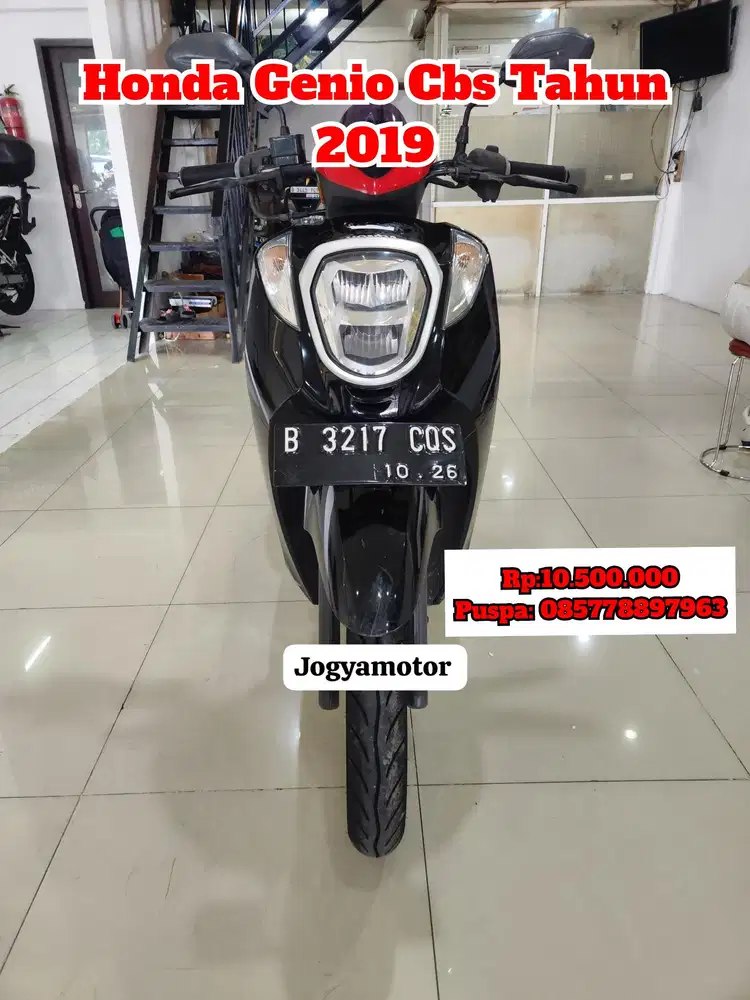 Honda Genio Cbs tahun 2019 cash credit