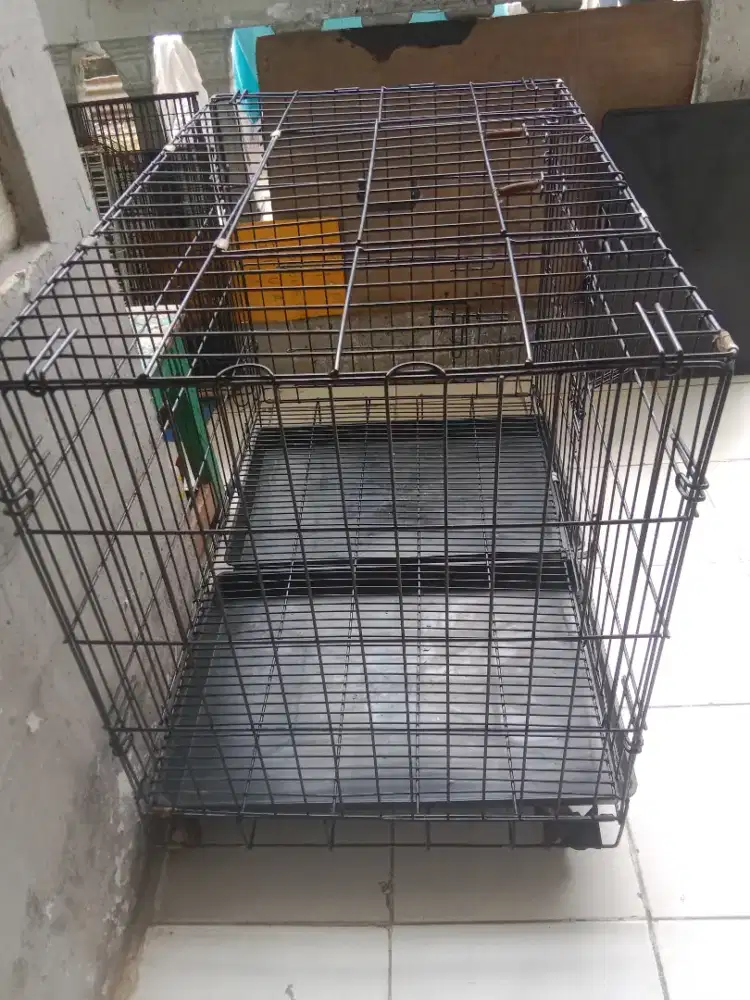 Kandang jumbo kucing doggy merk ralind Besi tebal