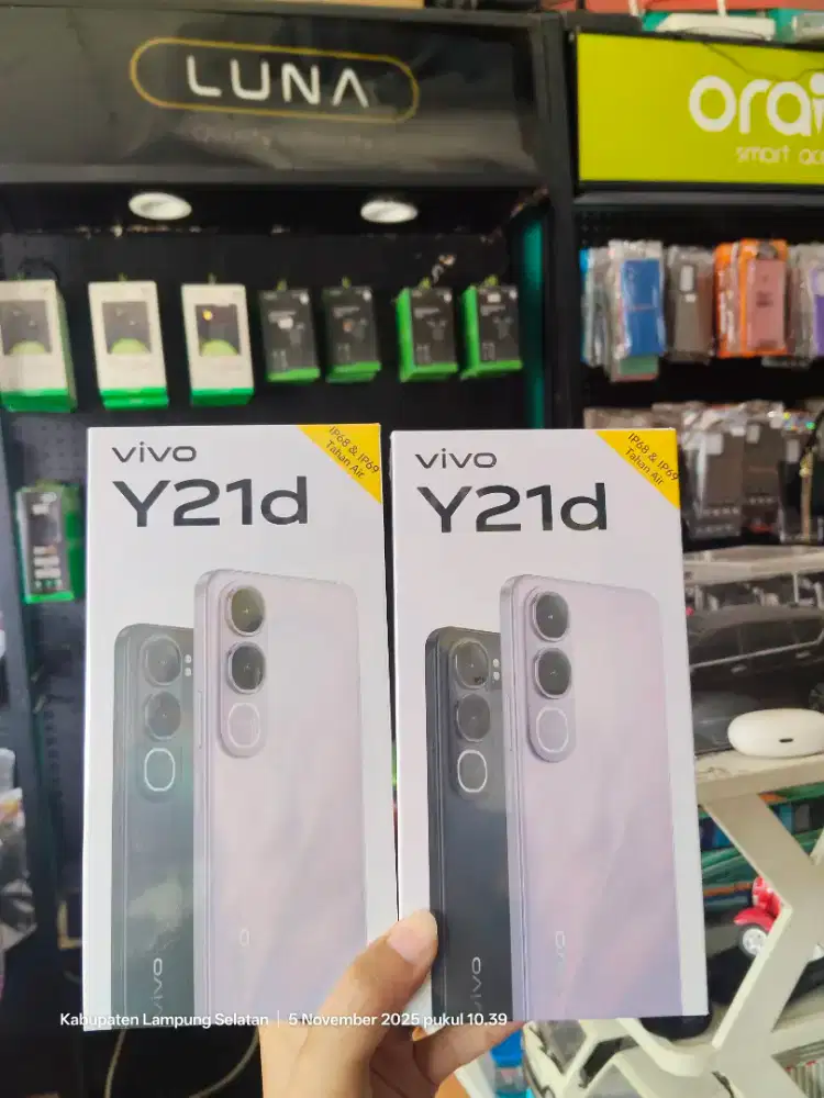 Vivo Y21d ram 8+8/128gb garansi resmi vivo