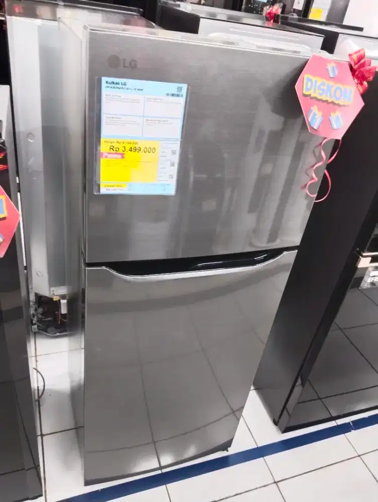 LG 2 PINTU CICILAN PAKAI KREDIVO MULAI 300RBAN/BLN