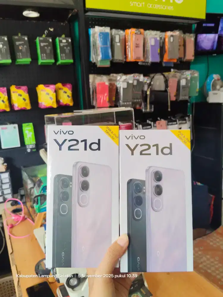 New Vivo Y21D ram 8+8/128gb promo grosir ,garansi resmi