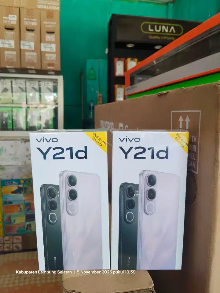 Vivo Y21d 4+4/128gb tahan banting ,tahan air ,garansi resmi ,promo