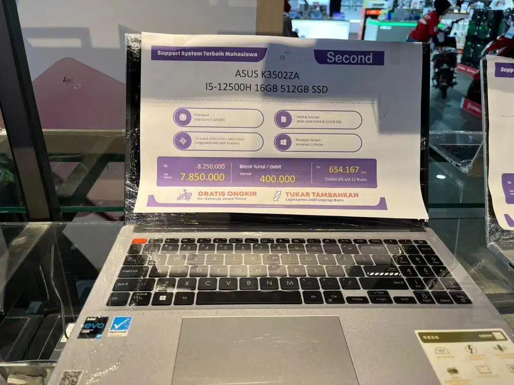 asus second like new