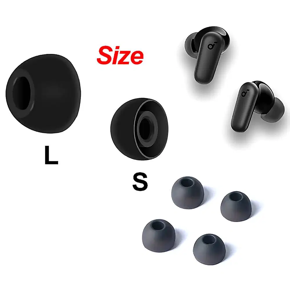 251022B Original Replacement Silicone Eartips Anker SoundCore R50i NC
