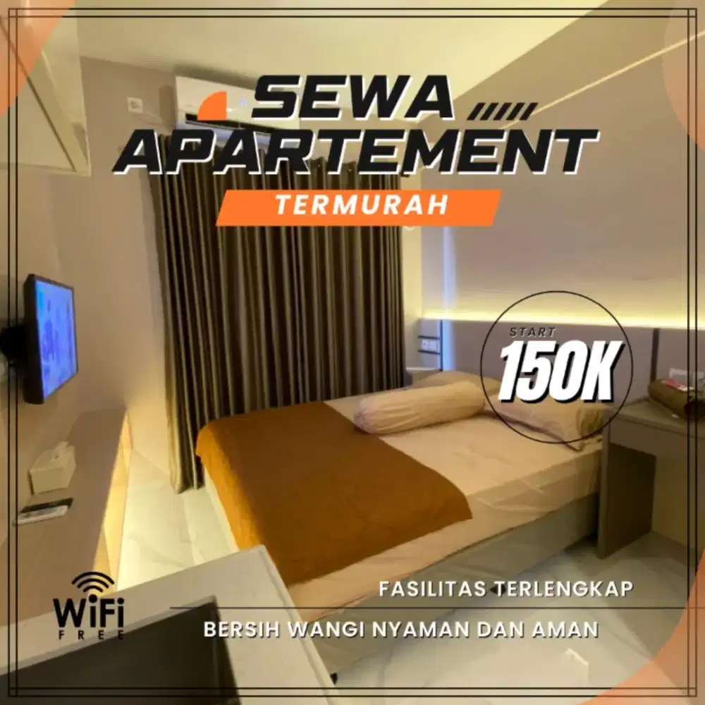 Sewa Apartemen TREEPARK Tangerang Harian/Transit Termurah