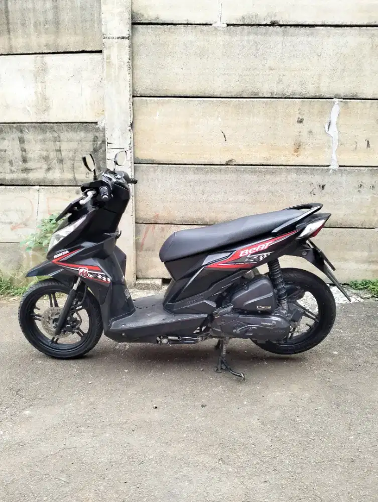 Beat Eco 2018 (Hitam Lengkap Bagus Mesin Aluss orisinil)