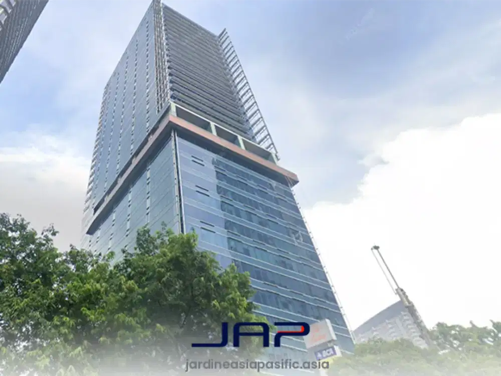 Sewa Kantor Cyber 2 Luas 191,97M2 Furnished di Kuningan Akses LRT