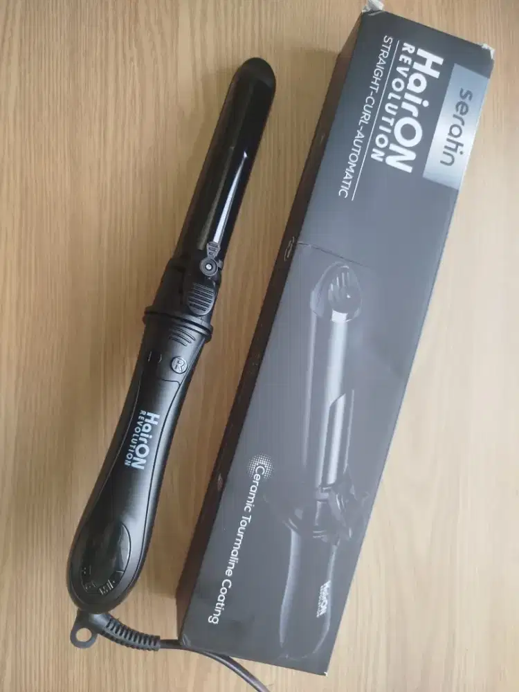 Catokan Rambut Lurus Keriting Seratin Hair On Revolution