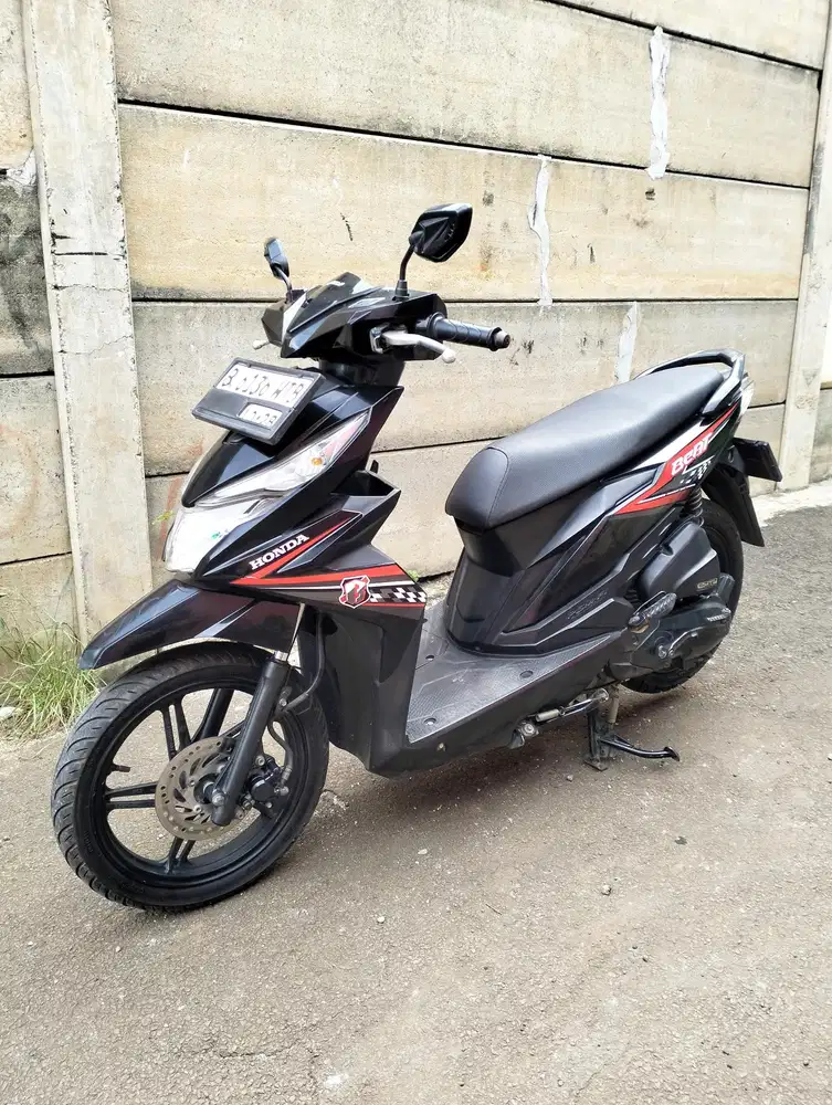 Beat Eco 2018 (Hitam Bagus lengkap Mesin Cakep Orisinil)