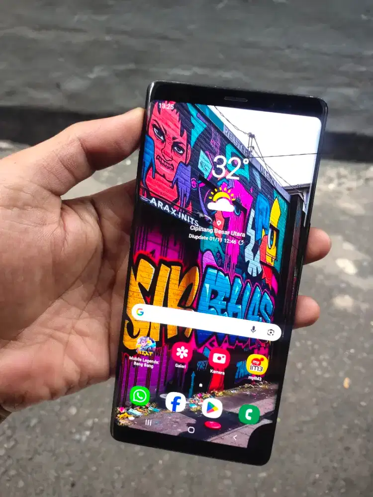 Samsung note 8 sein ram 6/64 Hp ajah