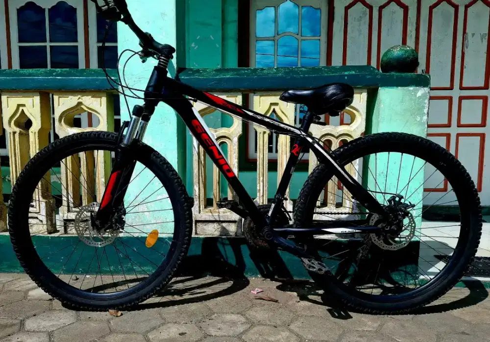 Dijual sepeda merk genio ukuran 26 siap dan layak pakai
