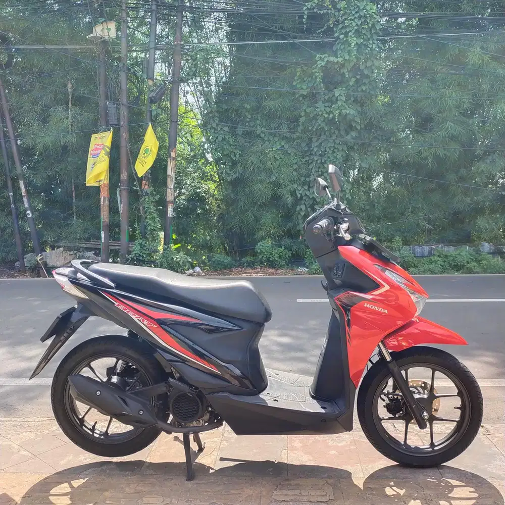 Beat All New 2024 (Merah mesin Aluss Lengkap Bagus Orisinil)