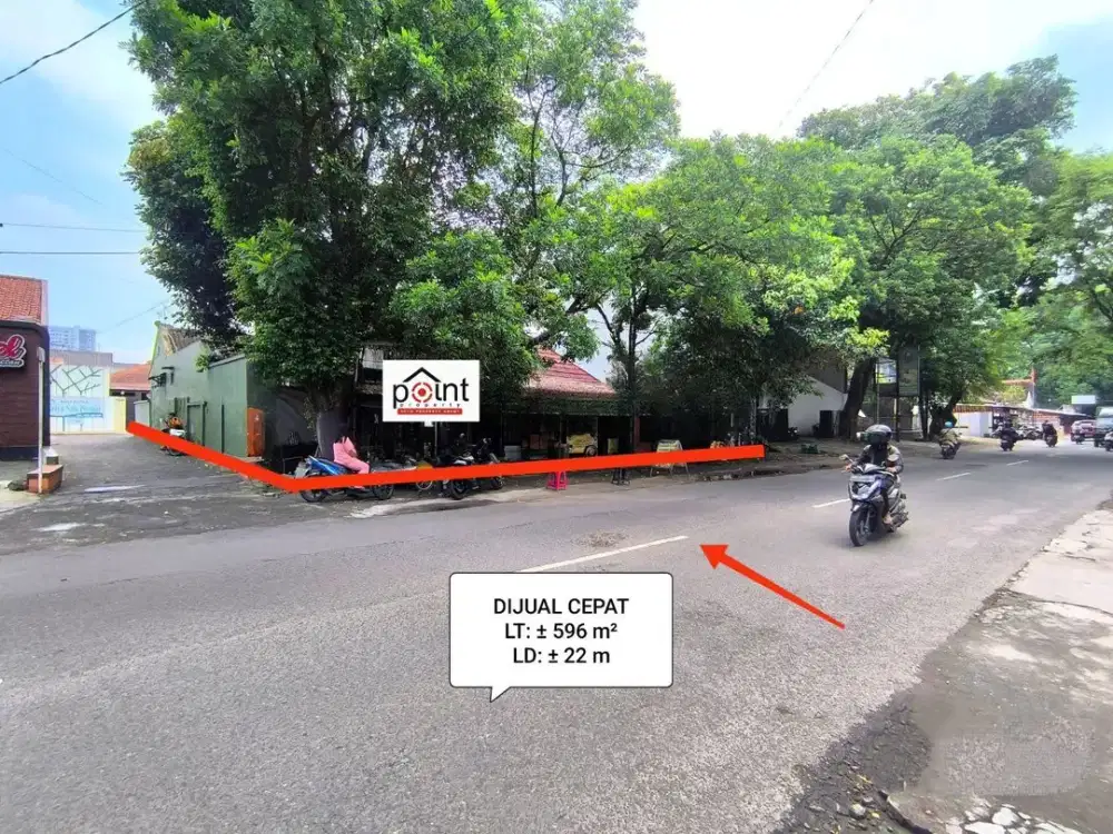 Rumah Klasik Hitung Tanah 596m² Tengah Kota Solo
