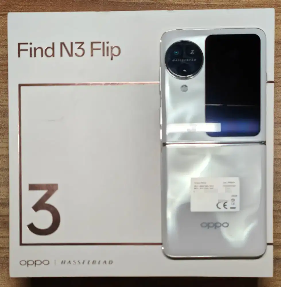 Oppo find N3 flip gold mulus murah meriah