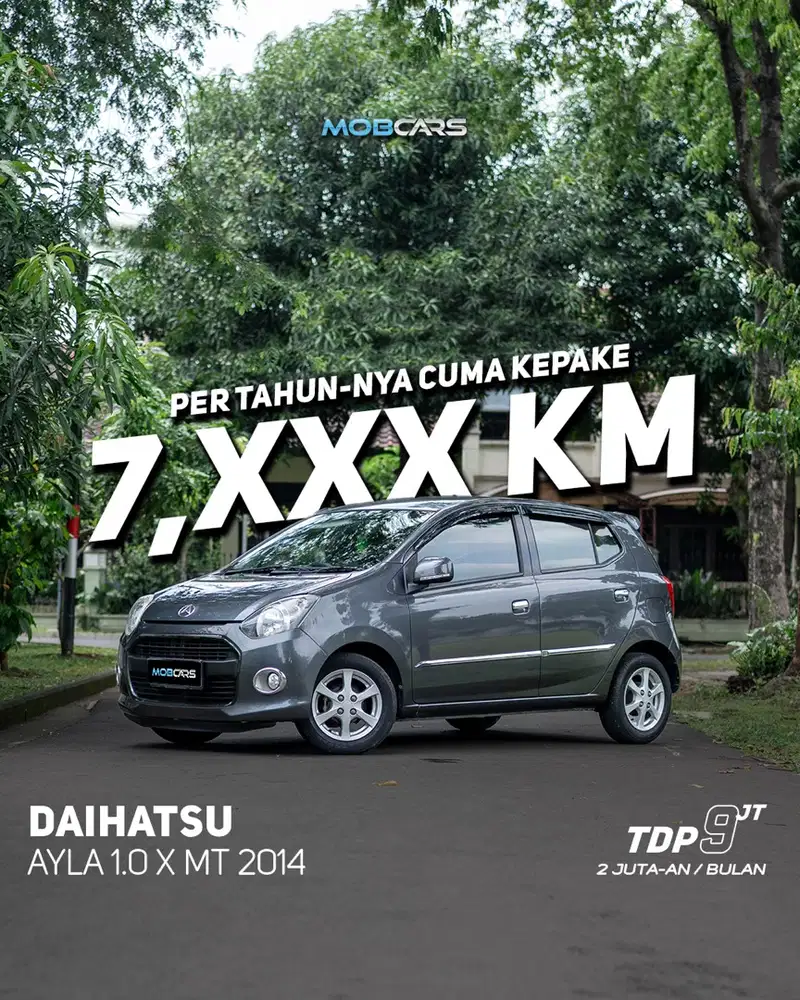Free Detailing 1th - Daihatsu Ayla 1.0 X AT 2014