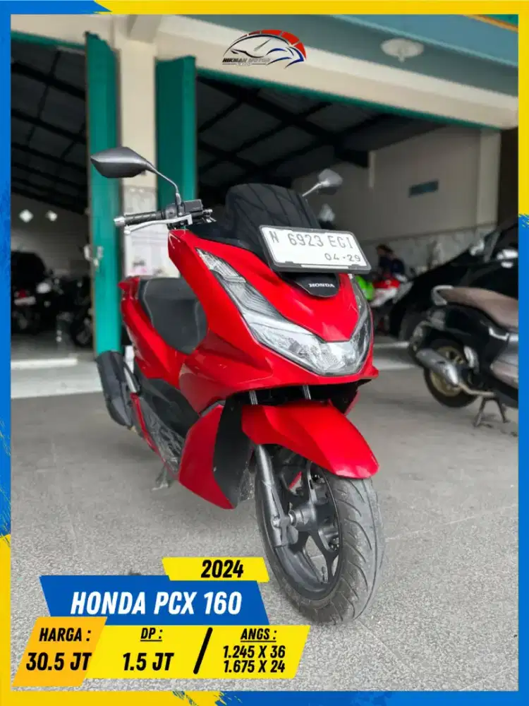HONDA PCX 160 2024 BARANG ISTIMEWA HIKMAH MOTOR KEPUH MALANG