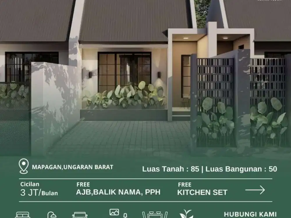 Hunian Nyaman Rumah Teduh Mapagan Ungaran