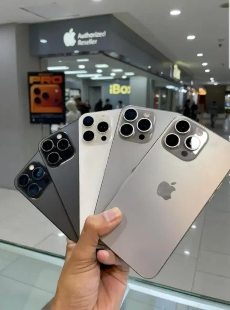 iPhone 15 pro & Promax Garansi Ibox Bh 95% up  Cash / Credit/ Trade in