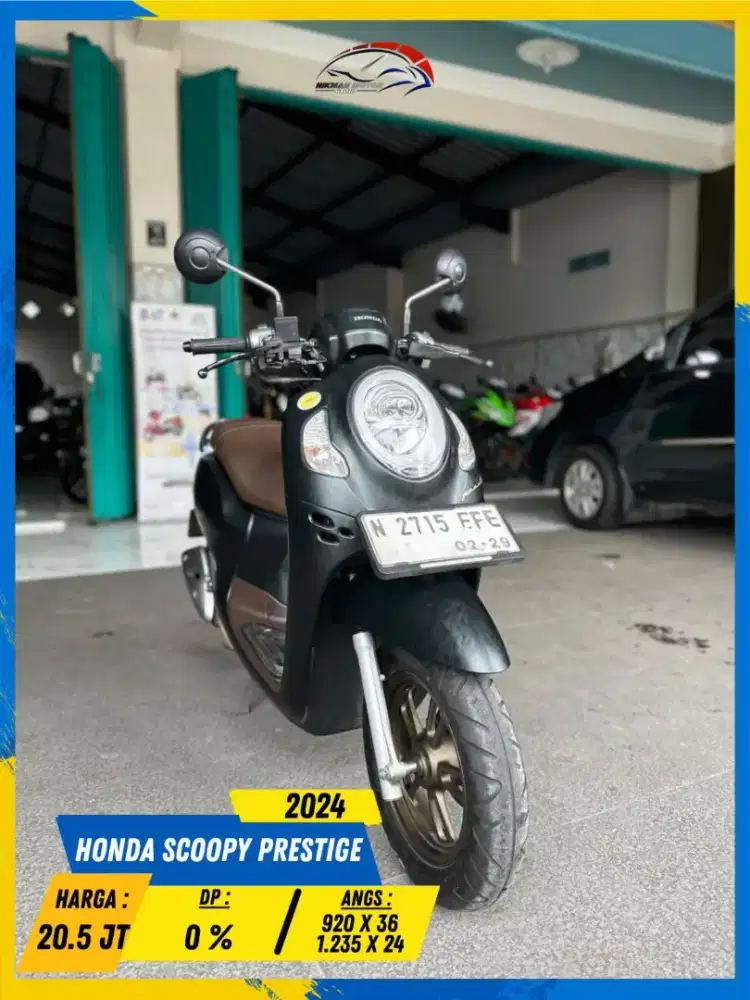 HONDA SCOOPY PRESTIGE 2024 GERCEP LURR HIKMAH MOTOR KEPUH MALANG