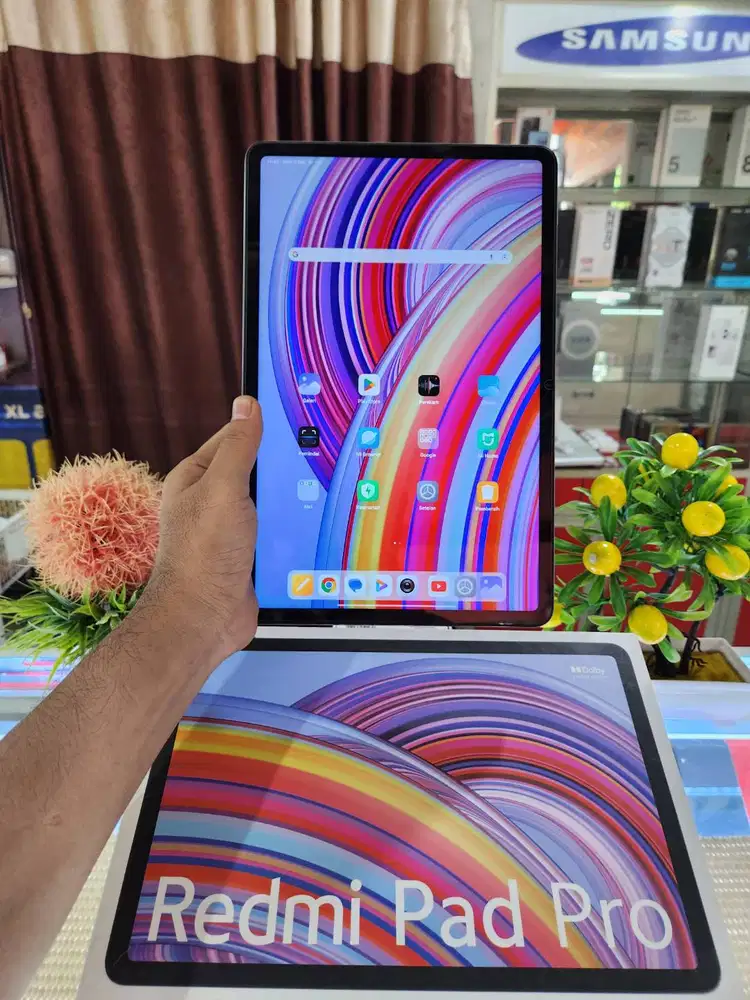 Redmi Pad Pro Ram 8+8Gb/ 256Gb Fullset Mulus Original 100% Like New