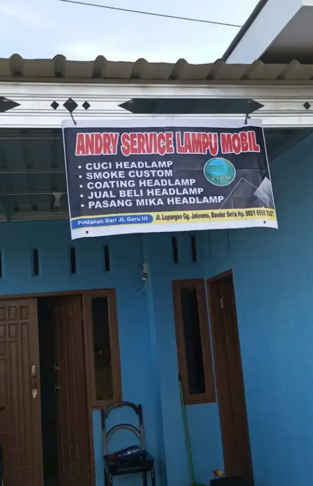 Jasa Nano Coating Headlamp Mobil