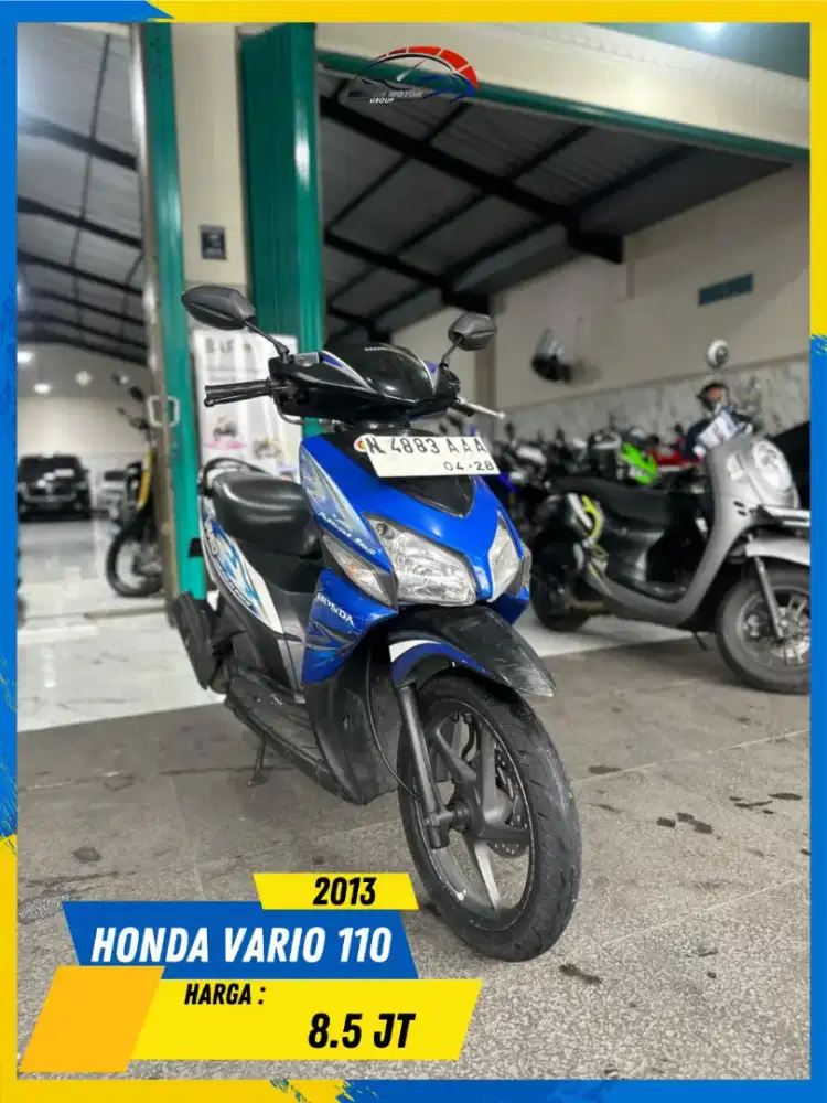 HONDA VARIO 110 2013 BEKAS WOOKEE MASZEH HIKMAH MOTOR KEPUH MALANG