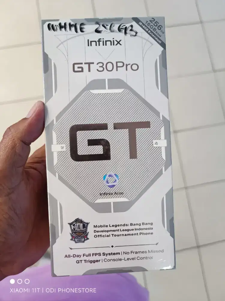 Hp baru Infinix gt 30 pro 16/256 gb