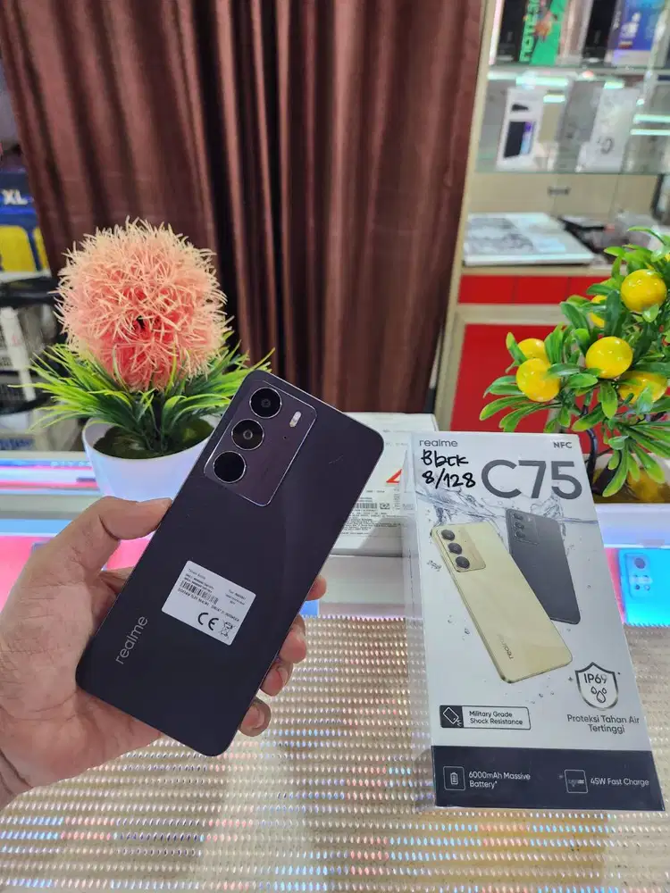 Realme C75  8+8Gb/ 128Gb Fullset Mulus Ori 100% Like New Bergaransi