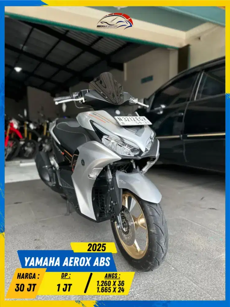 YAMAHA AEROX ABS 2025 GASS POLL BOSSKU HIKMAH MOTOR KEPUH MALANG