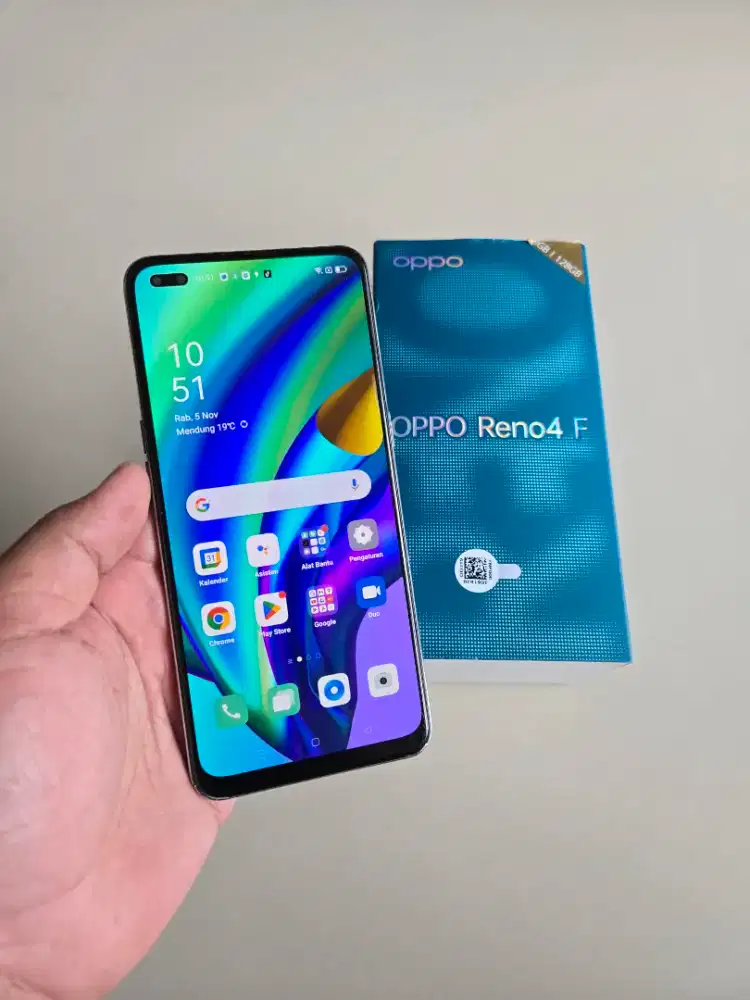 Oppo Reno 4F 8/128 Resmi Oppo Indo Normal Murah