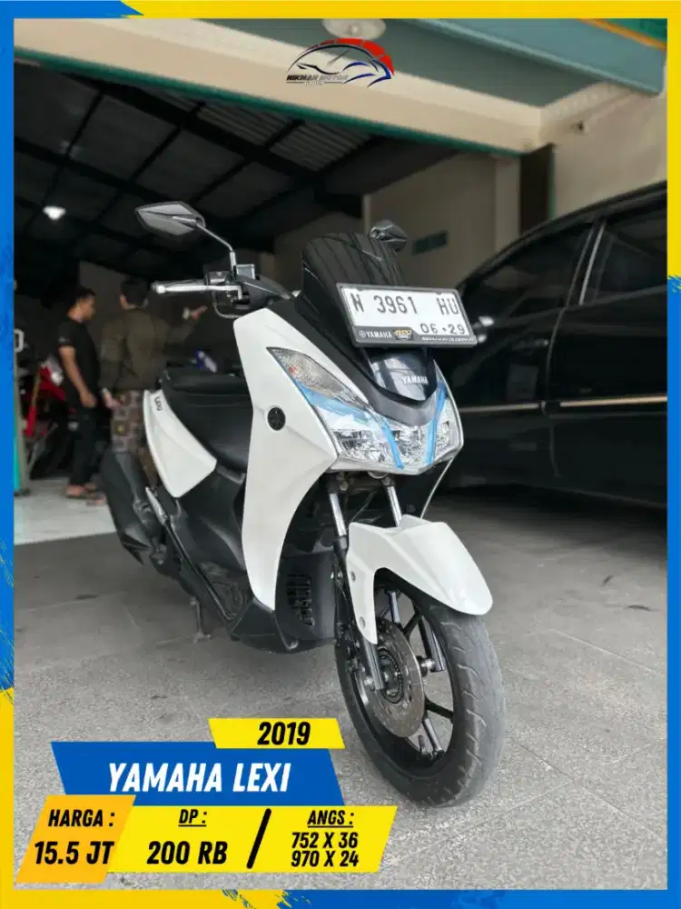 YAMAHA LEXI 2019 NDANG PANTAU MASZEHH HIKMAH MOTOR KEPUH MALANG