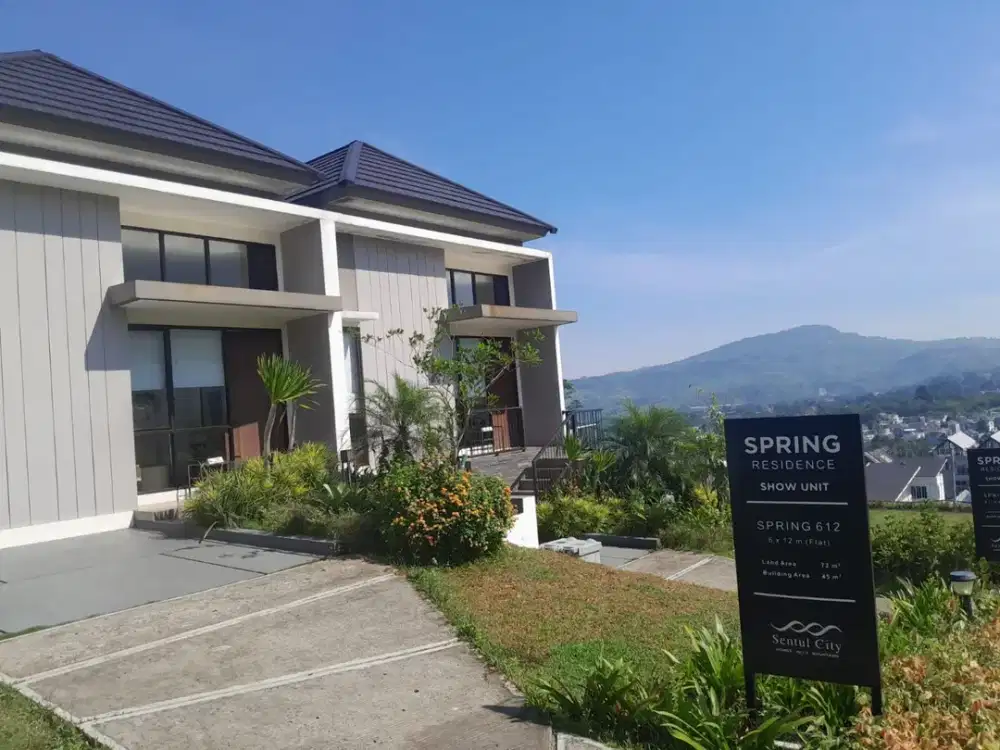 Harga Promo! Hunian Asri Sentul City Bogor, Pemandangan Gunung, Lokasi Strategis