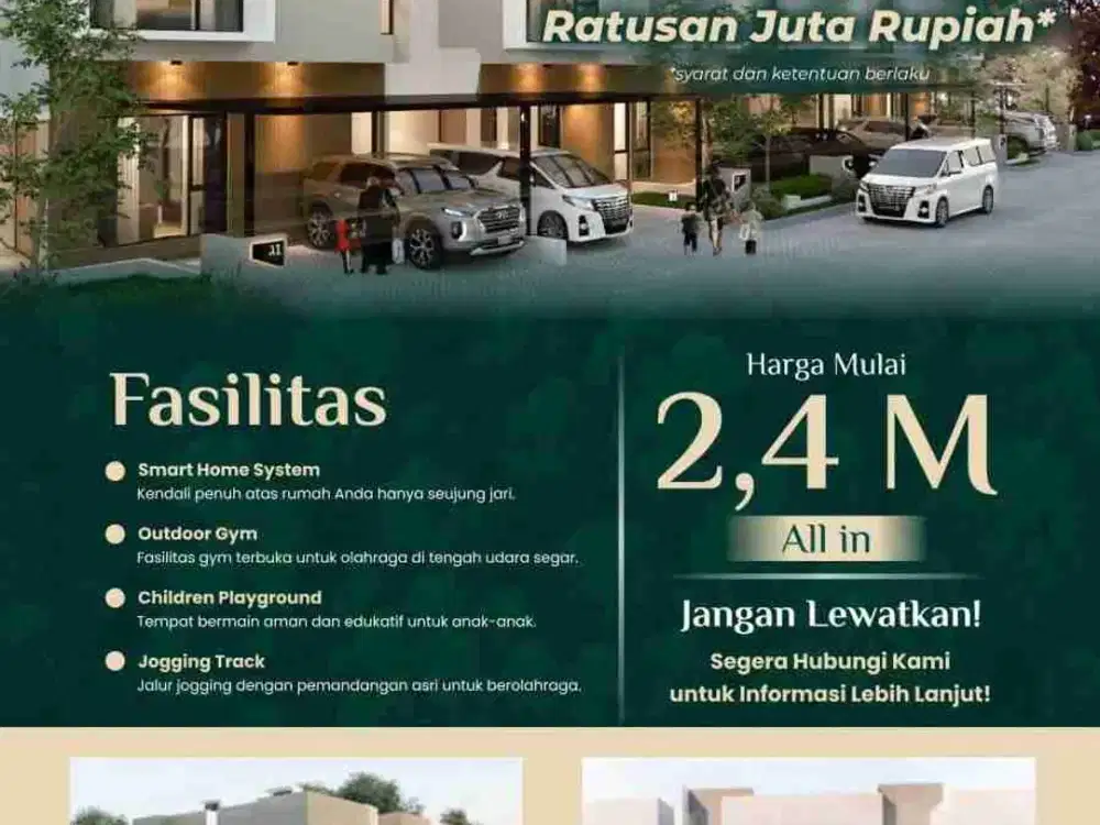 Rumah 2 Lantai Plus Rooftop Di Kawasan Elit Dago Kota Bandung