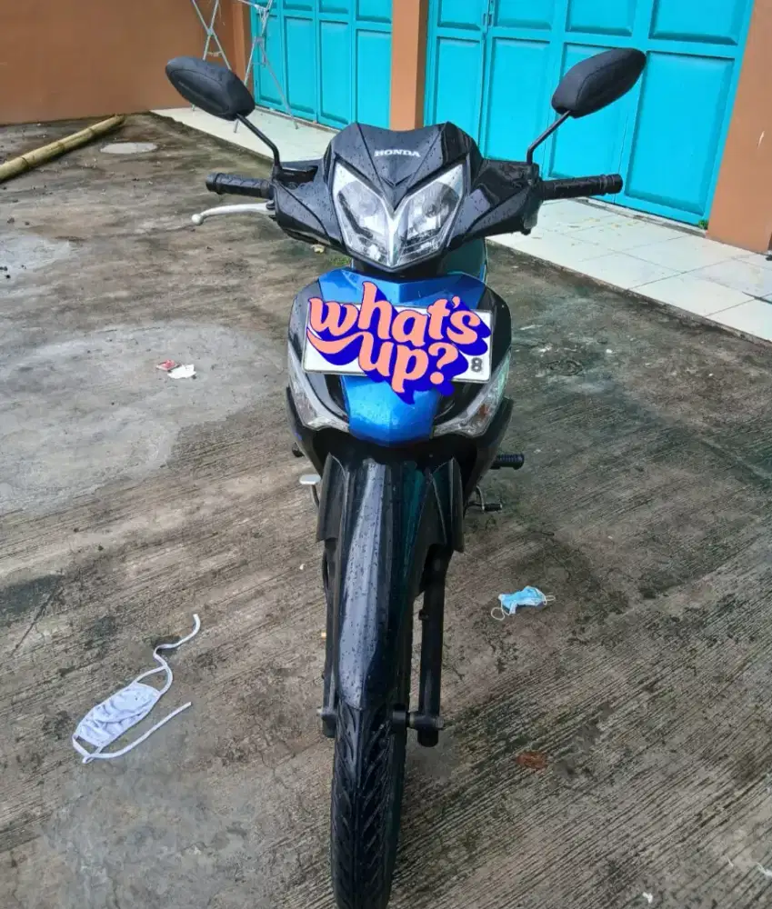 Supra x 125 2013 karbu B DKI surat lengkap AN pribadi B DKI