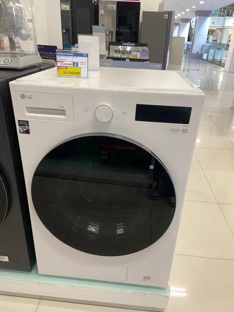 LG WM FRONT LODING 15kg