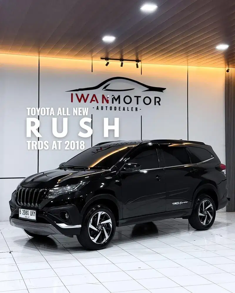 Pajak Baru! Toyota Rush TRDS AT Tahun 2018 !