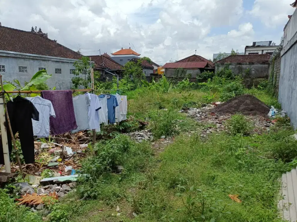 Jual tanah kosong di Monang Maning Denpasar Barat Bali