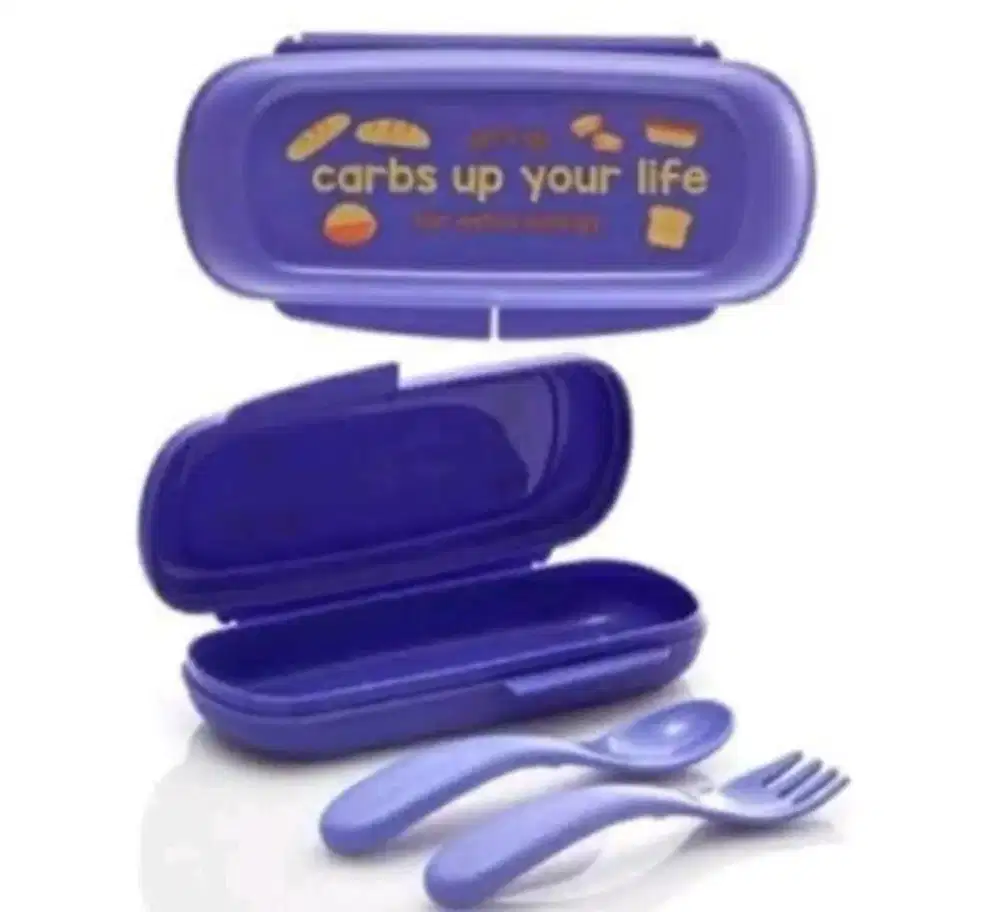 Set sendok garfu makan bayi