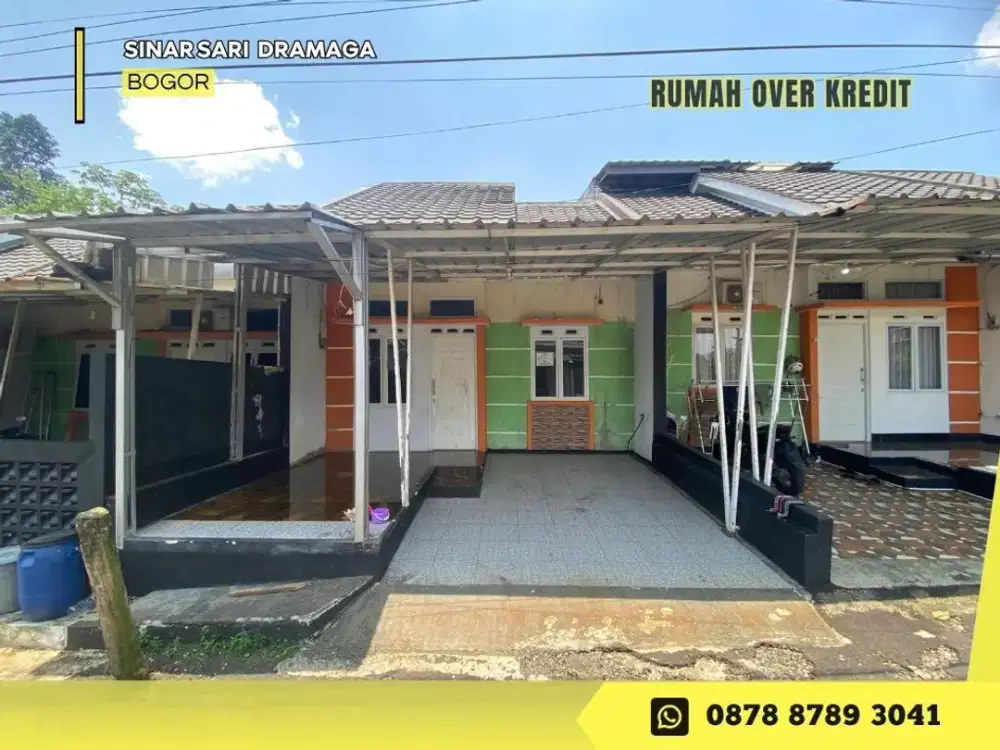 Take Over 69JT rmh dkt Kampus IPB di San Dramaga Village Bogor